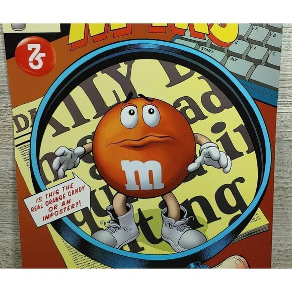 Marvel Custom The 75th Anniversary Of M&Ms 2016 Chocolate Candy Wall Poster - Picture 3 of 5